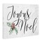 Stupell Industries Joyous Noel Christmas Botanicals Canvas Wall Art